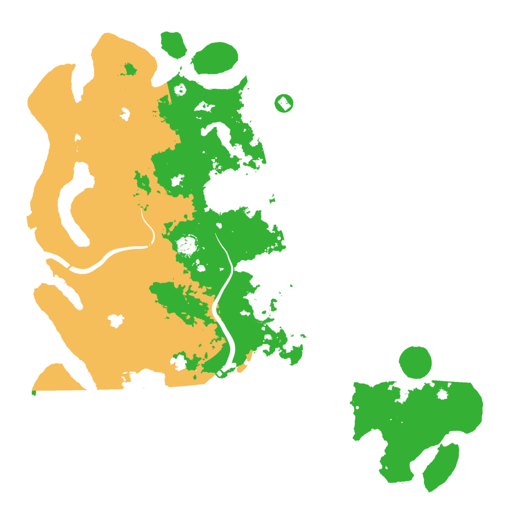 Biome Rust Map: Procedural Map, Size: 4500, Seed: 130065506