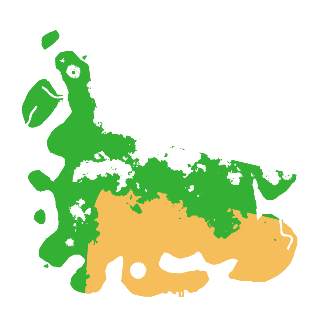 Biome Rust Map: Procedural Map, Size: 3500, Seed: 5312370