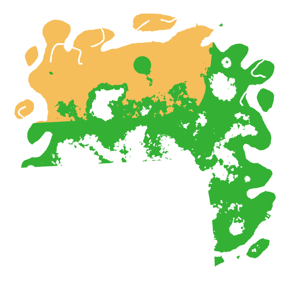 Biome Rust Map: Procedural Map, Size: 4400, Seed: 1245892034