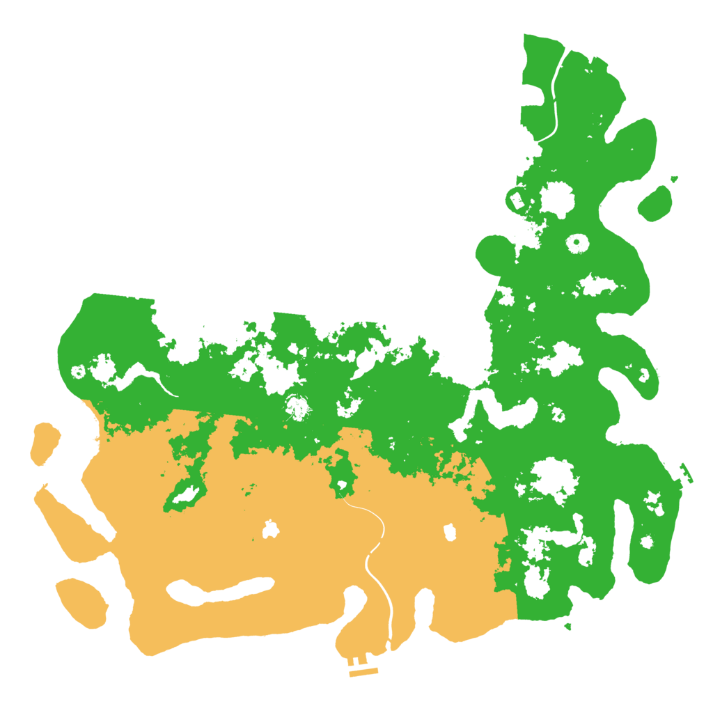 Biome Rust Map: Procedural Map, Size: 5000, Seed: 1531664044