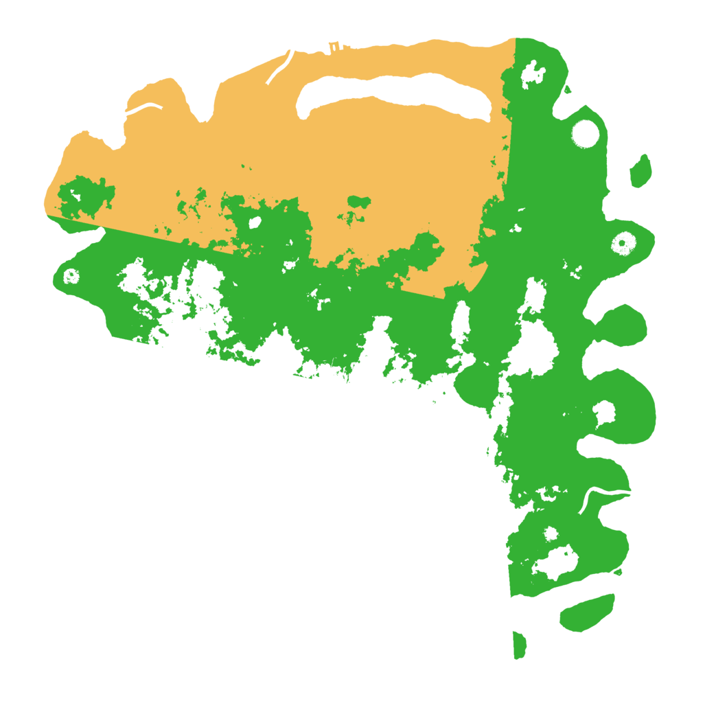 Biome Rust Map: Procedural Map, Size: 4500, Seed: 50522