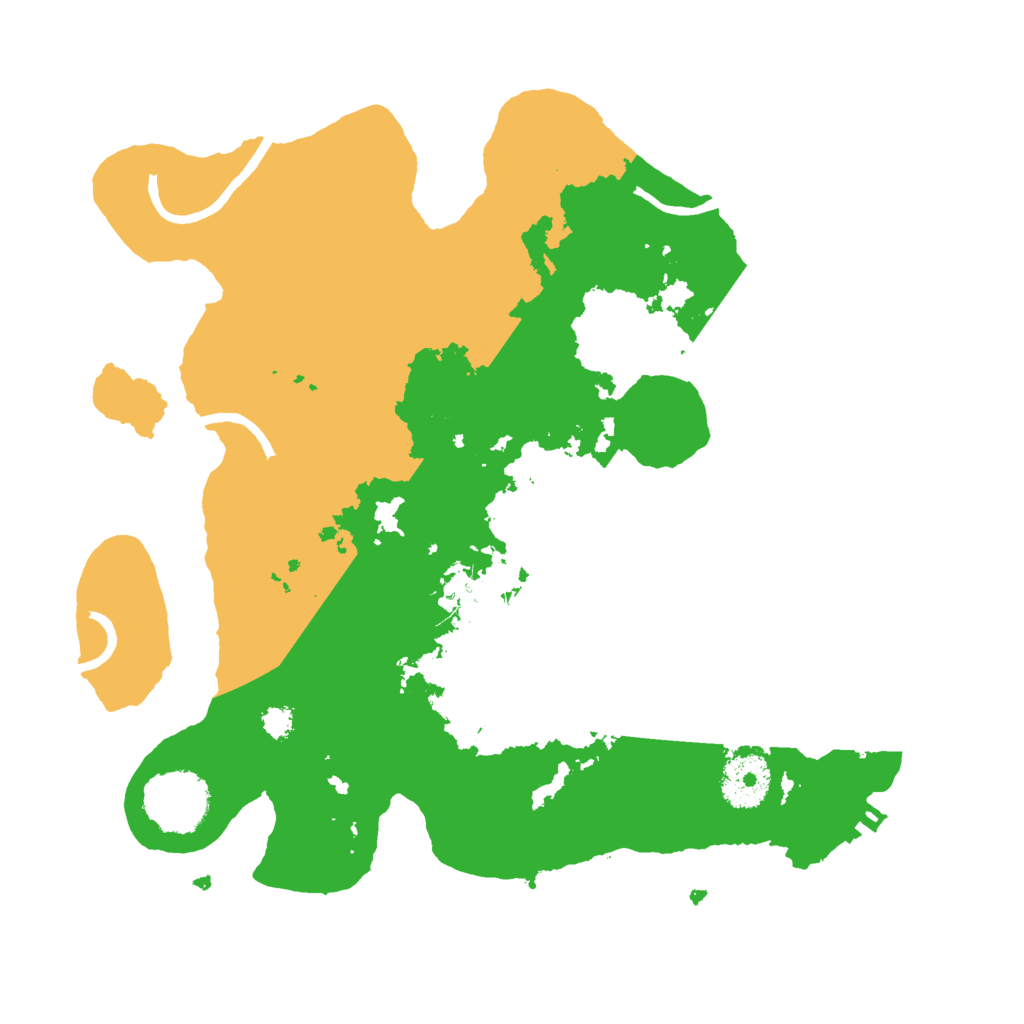 Biome Rust Map: Procedural Map, Size: 3000, Seed: 2104265145