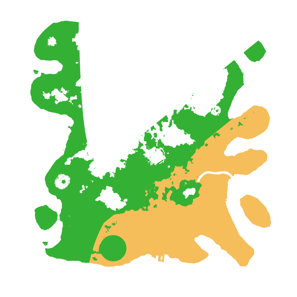 Biome Rust Map: Procedural Map, Size: 3000, Seed: 1964643690