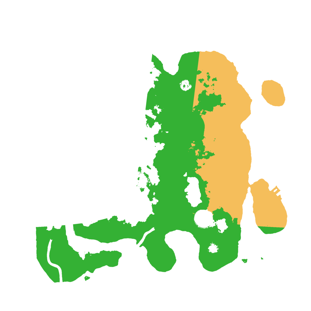 Biome Rust Map: Procedural Map, Size: 3000, Seed: 120229539