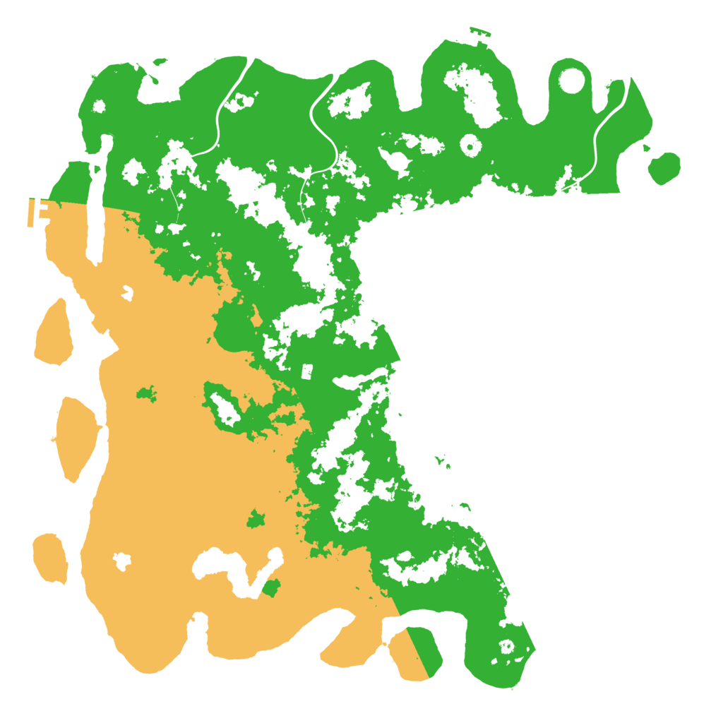 Biome Rust Map: Procedural Map, Size: 5000, Seed: 639035913