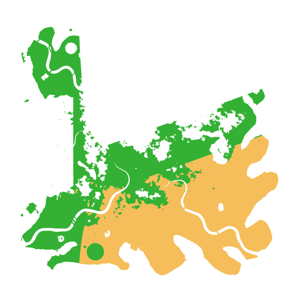 Biome Rust Map: Procedural Map, Size: 4500, Seed: 149041894