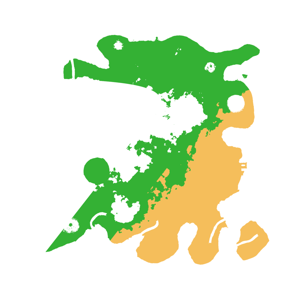 Biome Rust Map: Procedural Map, Size: 3000, Seed: 700490412