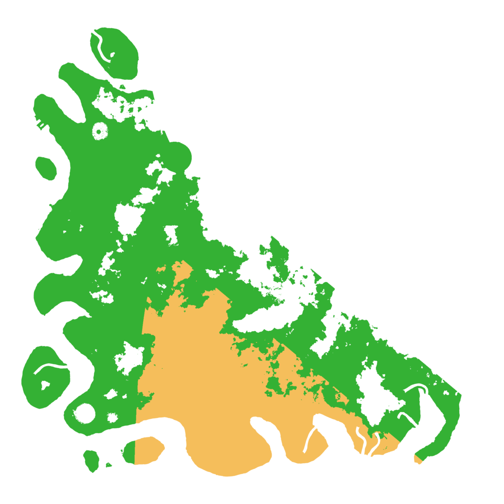 Biome Rust Map: Procedural Map, Size: 4500, Seed: 1001029649