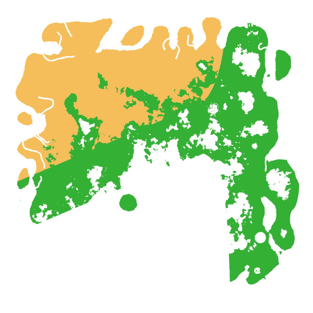 Biome Rust Map: Procedural Map, Size: 5000, Seed: 1090499379