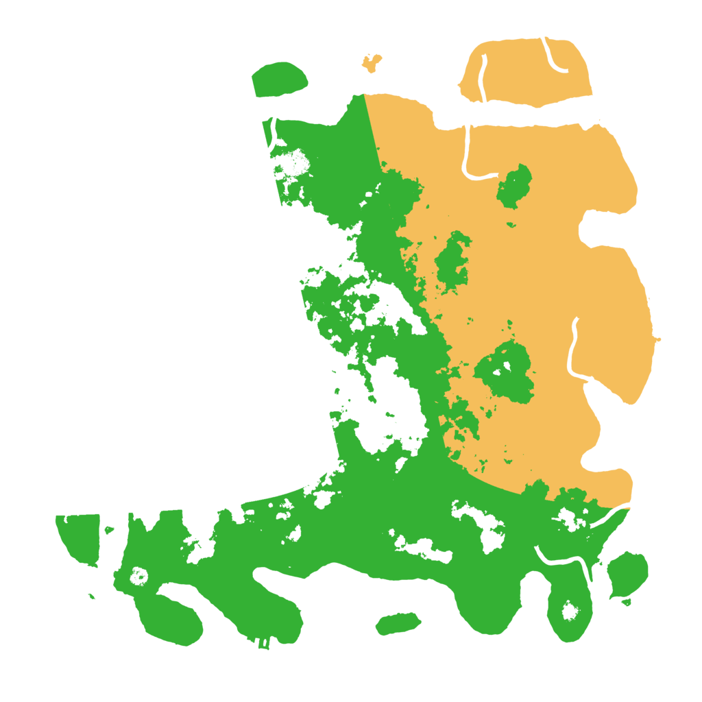 Biome Rust Map: Procedural Map, Size: 4000, Seed: 730036666