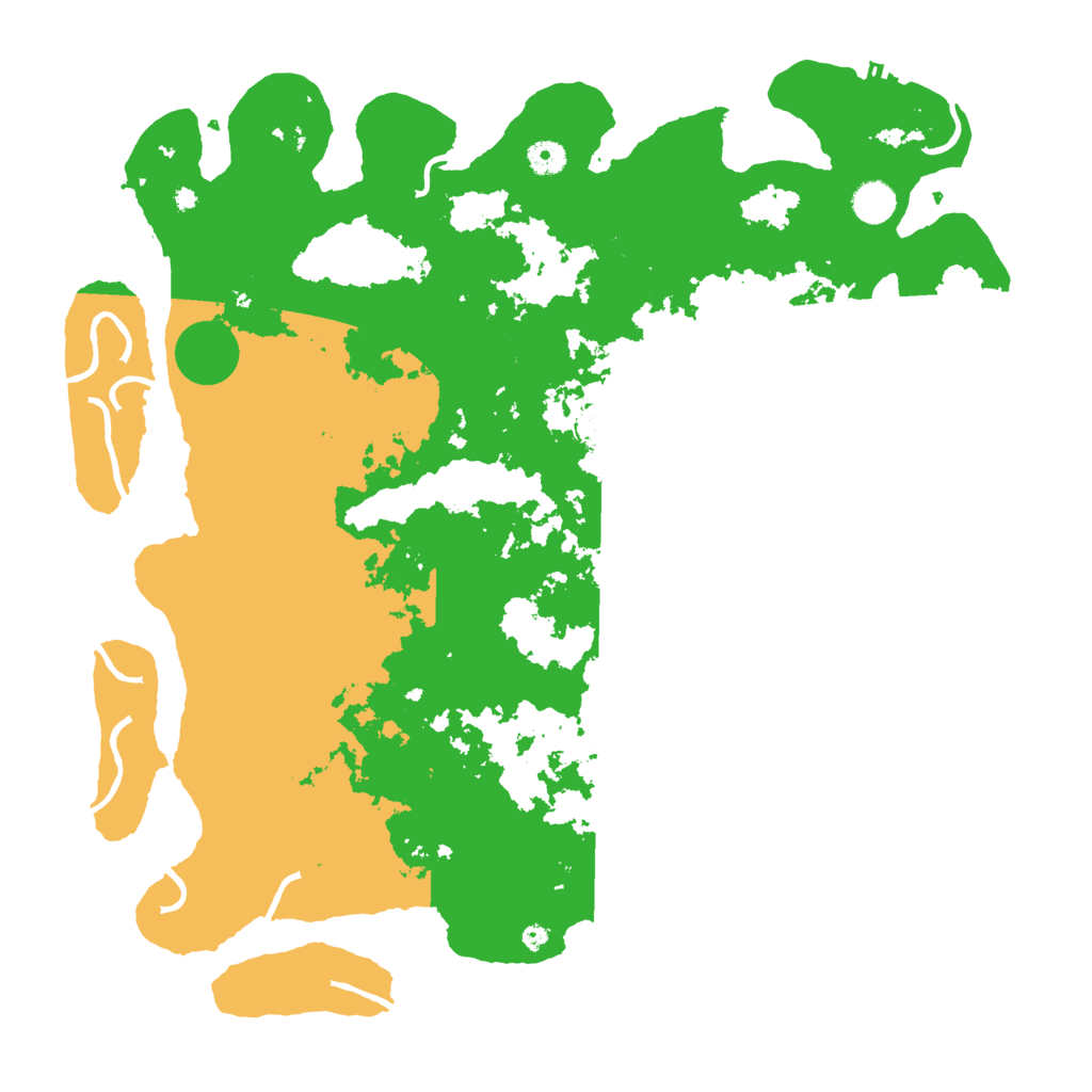 Biome Rust Map: Procedural Map, Size: 4500, Seed: 640048815