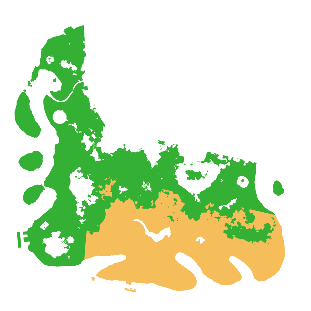 Biome Rust Map: Procedural Map, Size: 4000, Seed: 926696