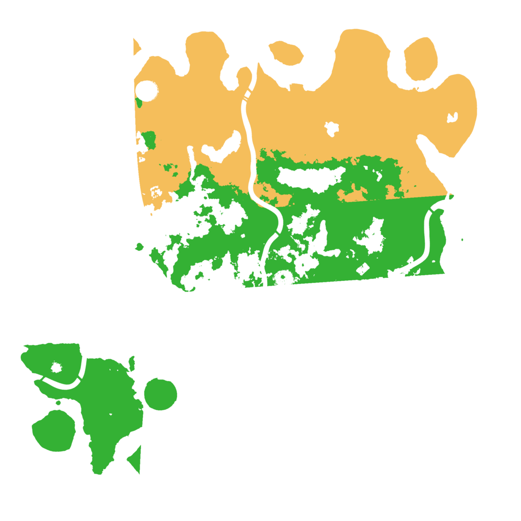 Biome Rust Map: Procedural Map, Size: 4500, Seed: 762245087