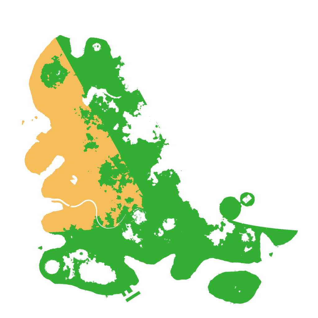 Biome Rust Map: Procedural Map, Size: 4000, Seed: 854577