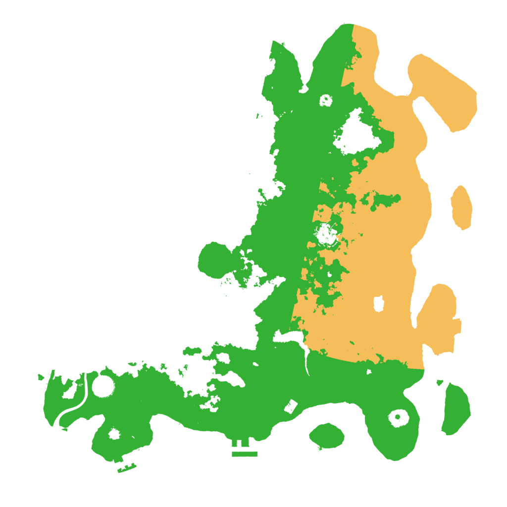 Biome Rust Map: Procedural Map, Size: 4000, Seed: 258693