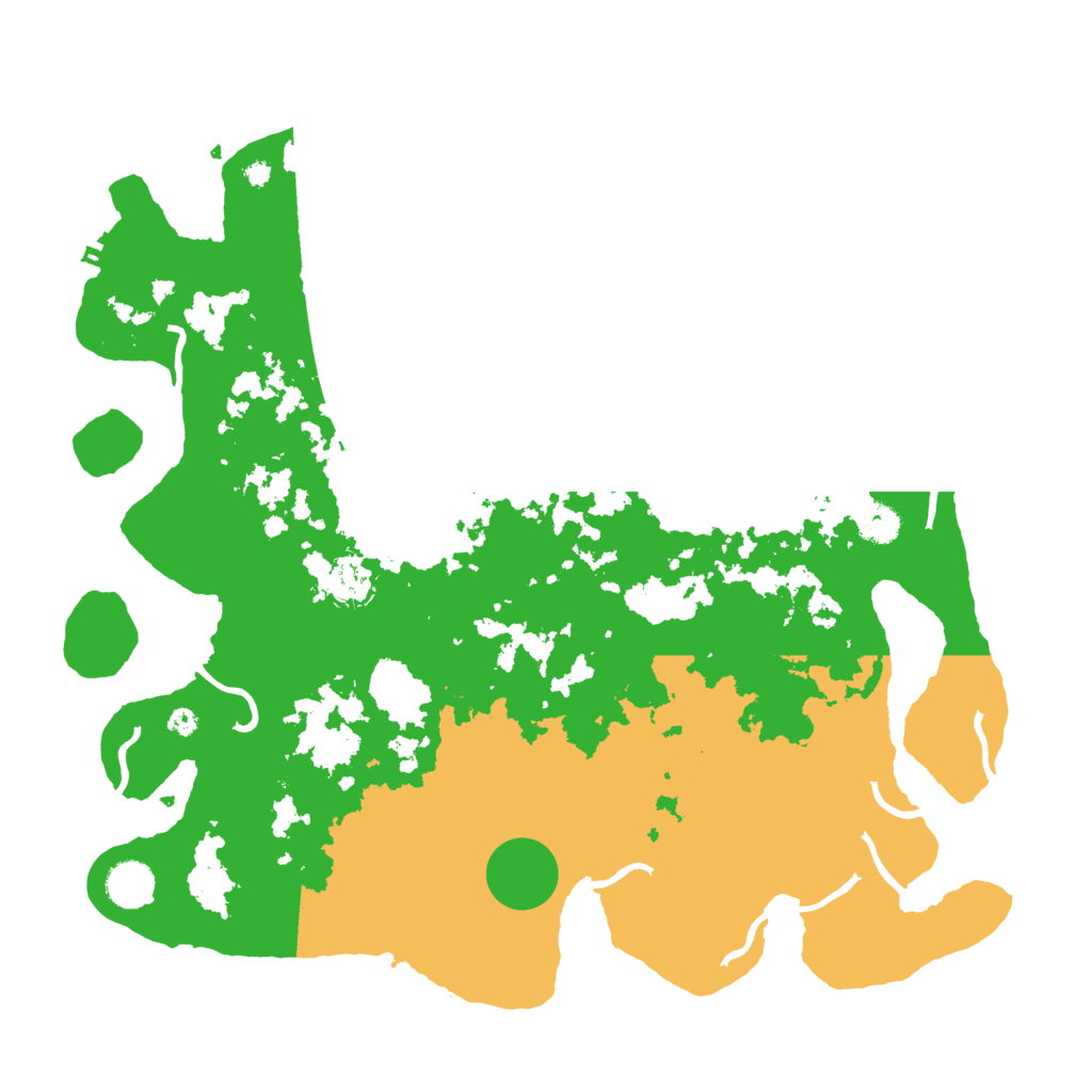Biome Rust Map: Procedural Map, Size: 4000, Seed: 717124