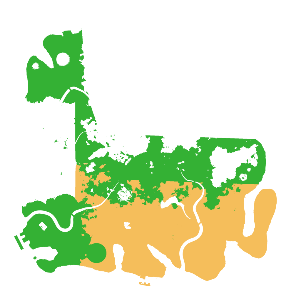 Biome Rust Map: Procedural Map, Size: 4000, Seed: 877157