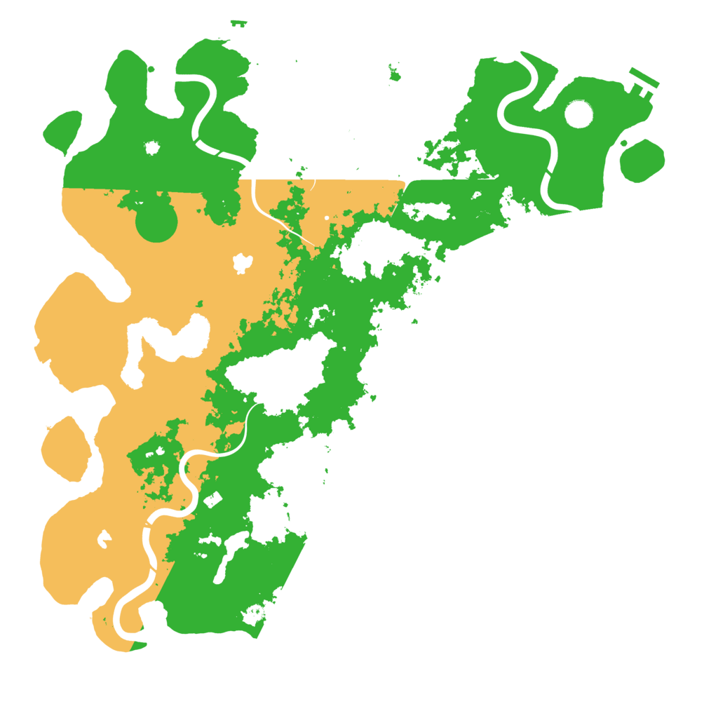 Biome Rust Map: Procedural Map, Size: 4500, Seed: 808914253