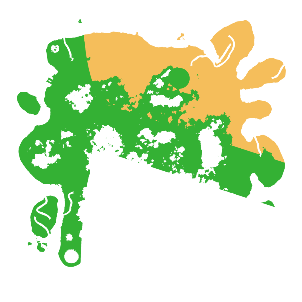 Biome Rust Map: Procedural Map, Size: 3850, Seed: 527609471