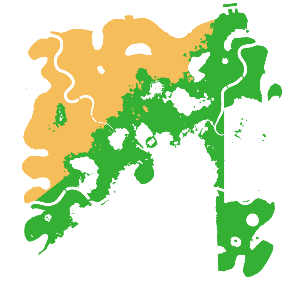 Biome Rust Map: Procedural Map, Size: 4250, Seed: 2031556522