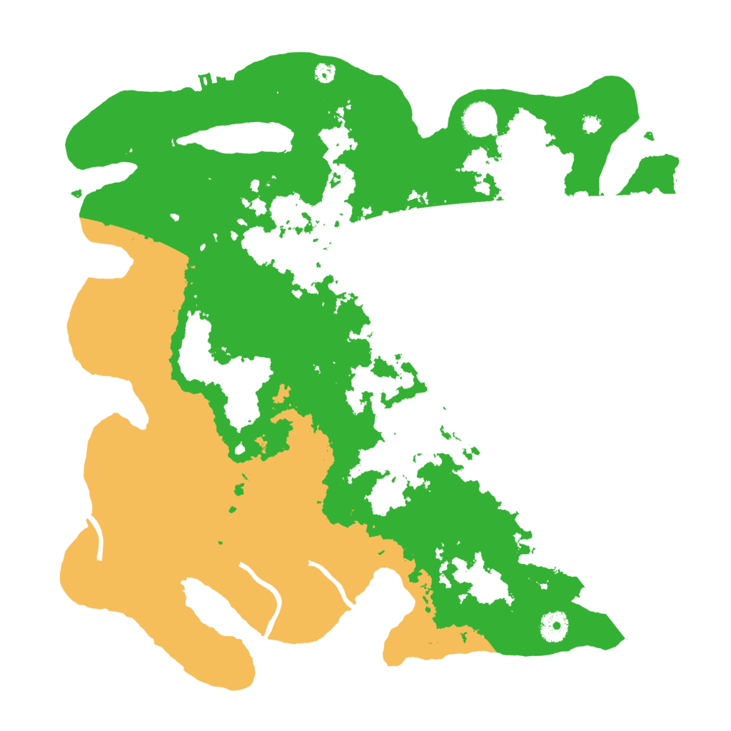 Biome Rust Map: Procedural Map, Size: 3700, Seed: 766364782