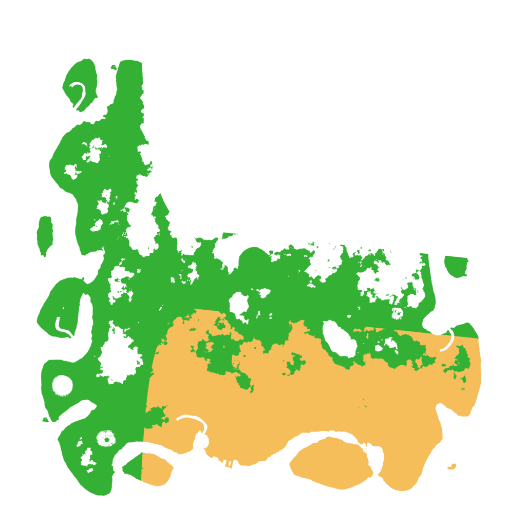 Biome Rust Map: Procedural Map, Size: 4500, Seed: 2569