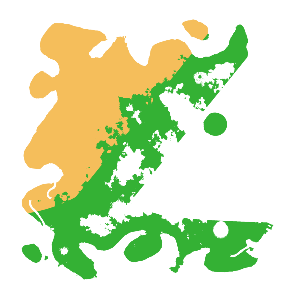 Biome Rust Map: Procedural Map, Size: 3500, Seed: 5408013