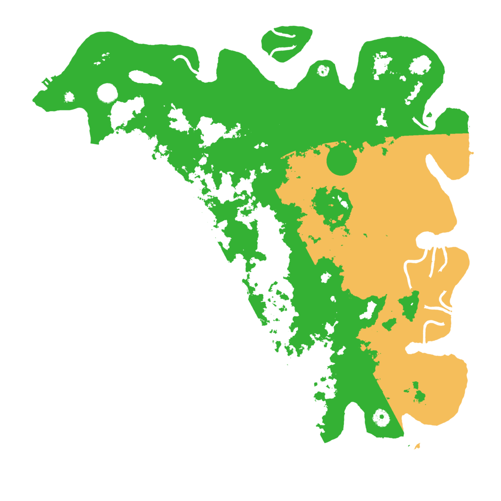 Biome Rust Map: Procedural Map, Size: 4500, Seed: 64400171