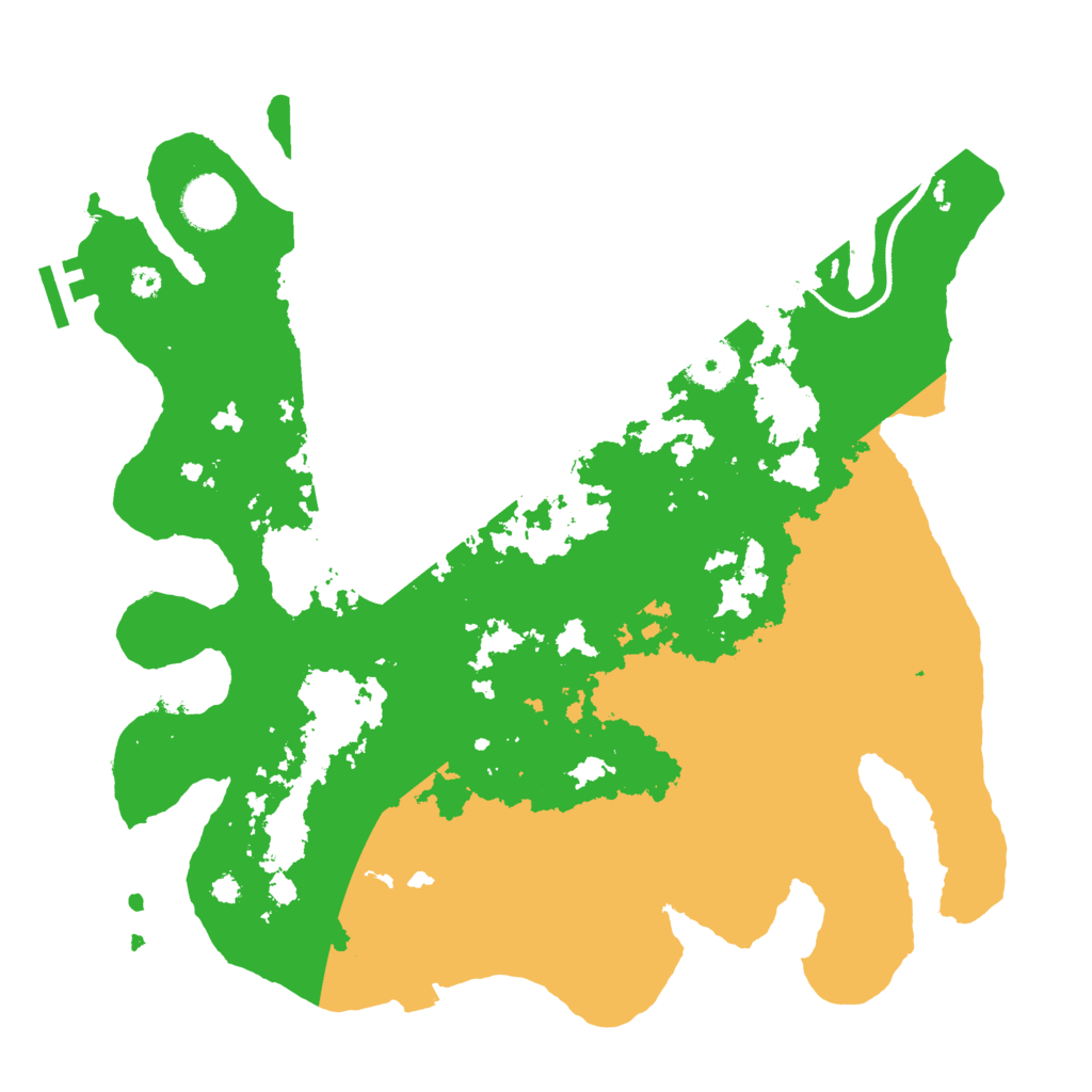 Biome Rust Map: Procedural Map, Size: 3500, Seed: 1838676797