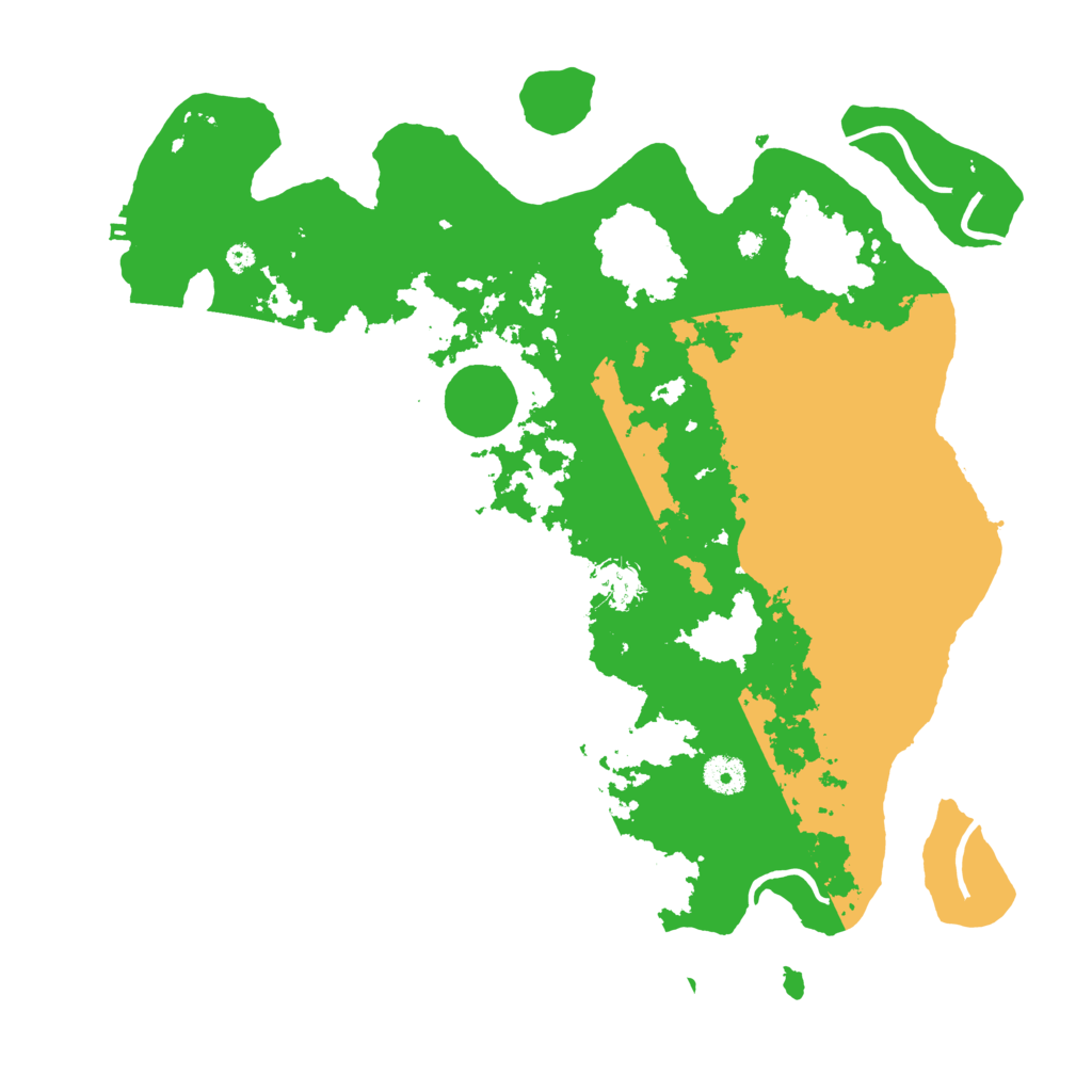 Biome Rust Map: Procedural Map, Size: 4000, Seed: 632334