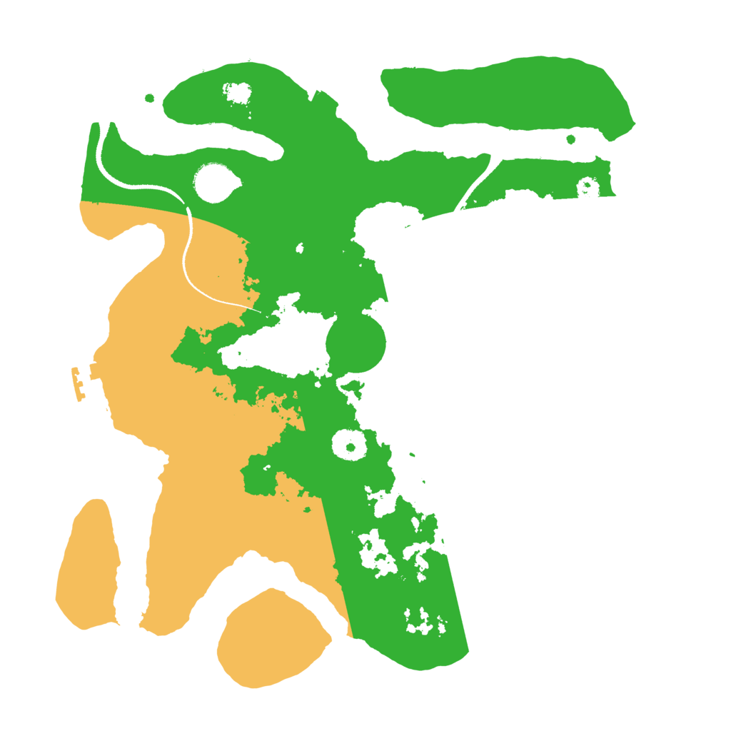 Biome Rust Map: Procedural Map, Size: 3250, Seed: 2072822732