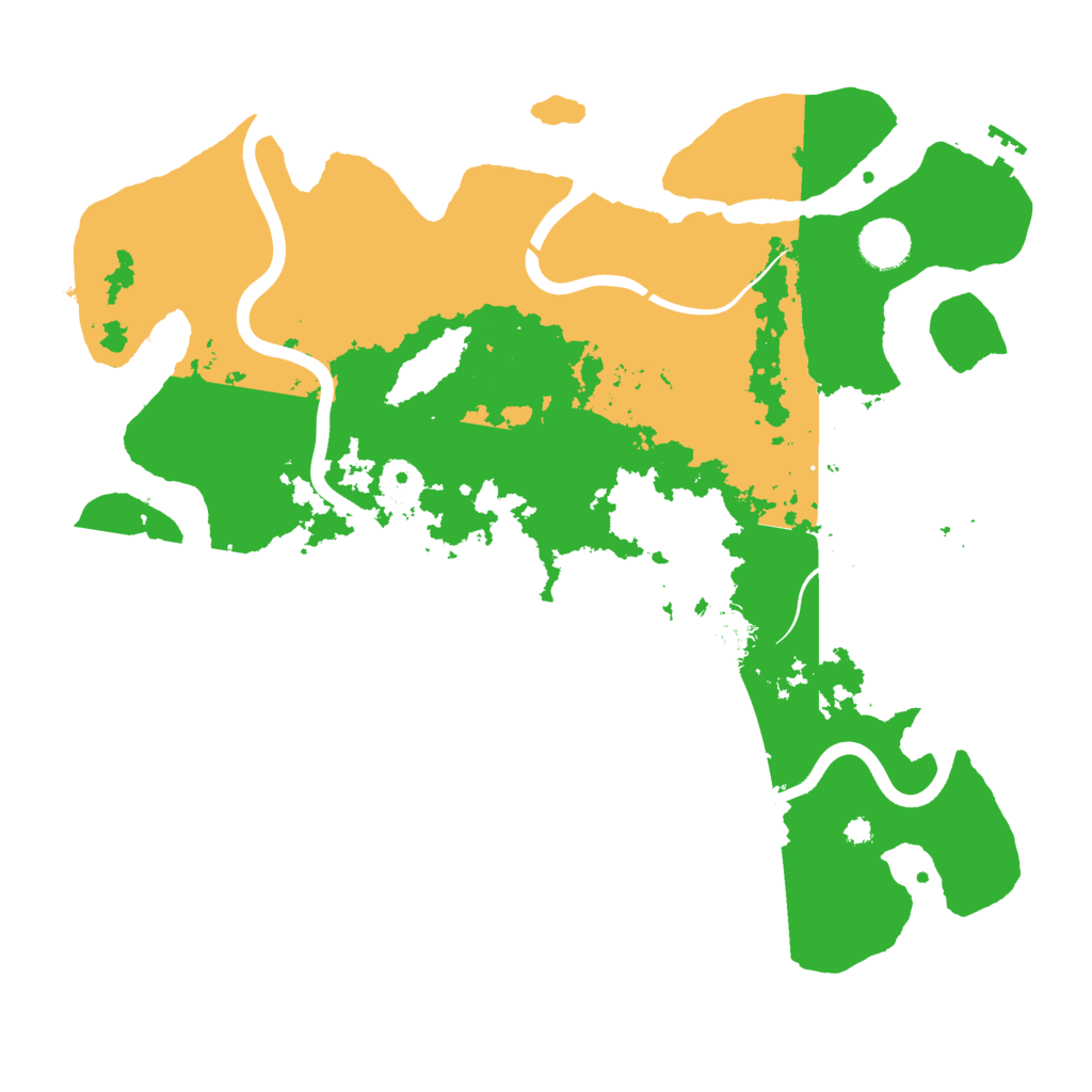 Biome Rust Map: Procedural Map, Size: 3750, Seed: 1355676632