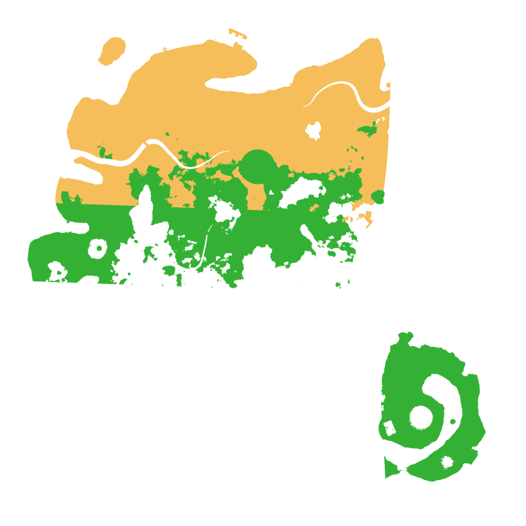 Biome Rust Map: Procedural Map, Size: 4000, Seed: 454545