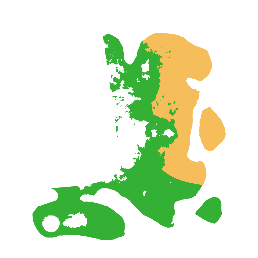 Biome Rust Map: Barren, Size: 2700, Seed: 14885656