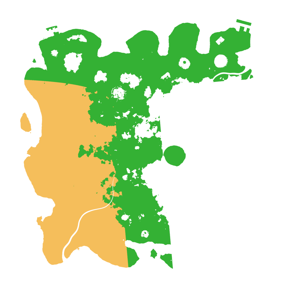 Biome Rust Map: Procedural Map, Size: 3950, Seed: 949497026