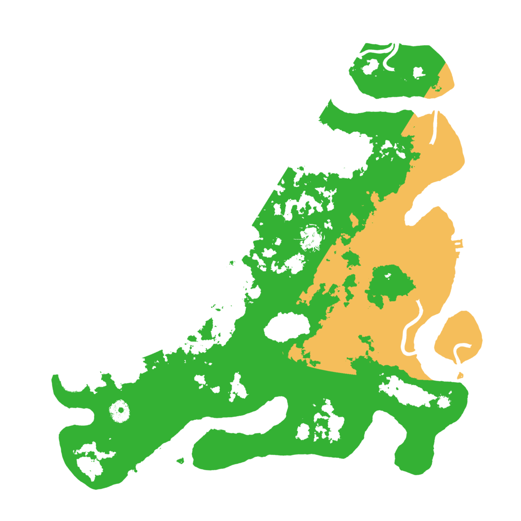 Biome Rust Map: Procedural Map, Size: 3750, Seed: 901386