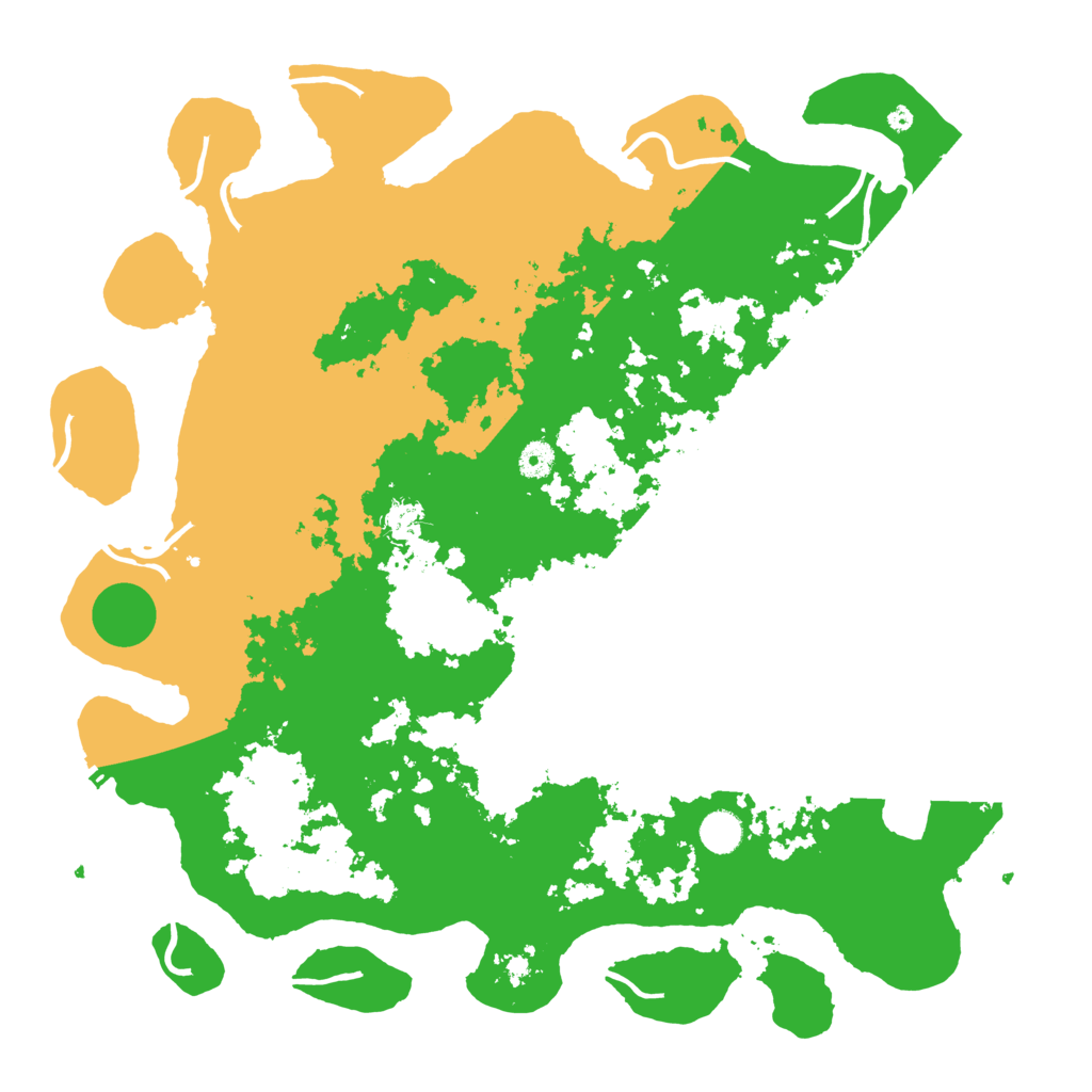 Biome Rust Map: Procedural Map, Size: 4500, Seed: 882039282