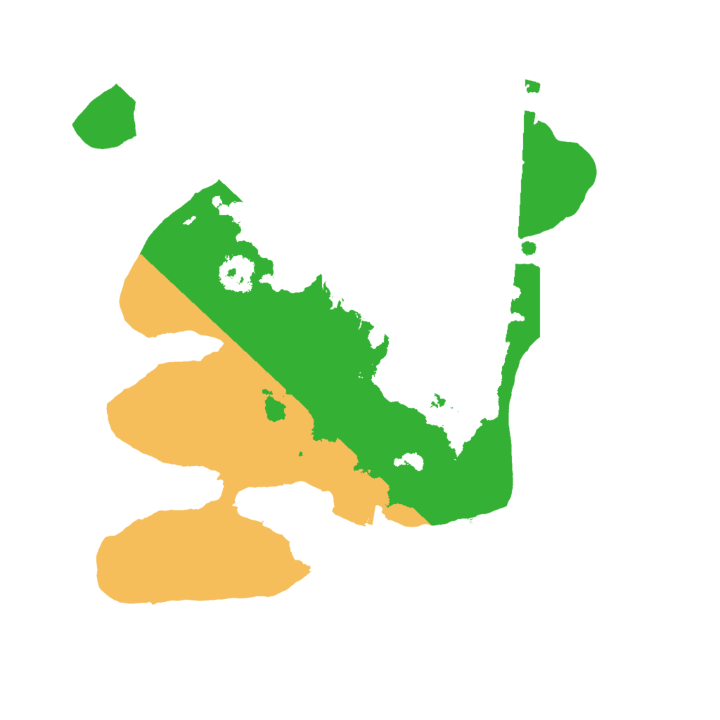 Biome Rust Map: Procedural Map, Size: 2000, Seed: 424256858