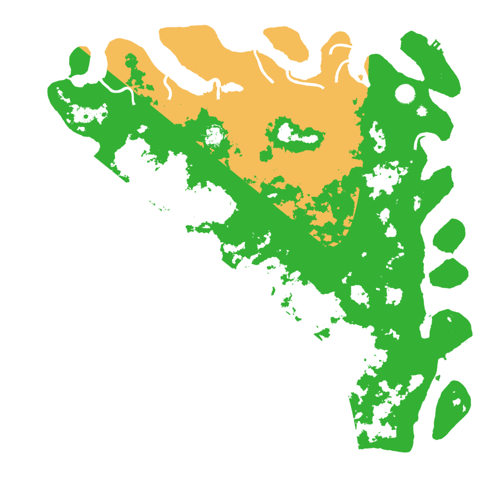 Biome Rust Map: Procedural Map, Size: 4500, Seed: 784685121