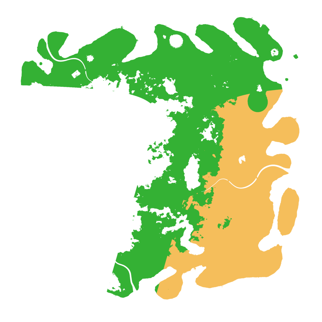 Biome Rust Map: Procedural Map, Size: 4250, Seed: 795304114