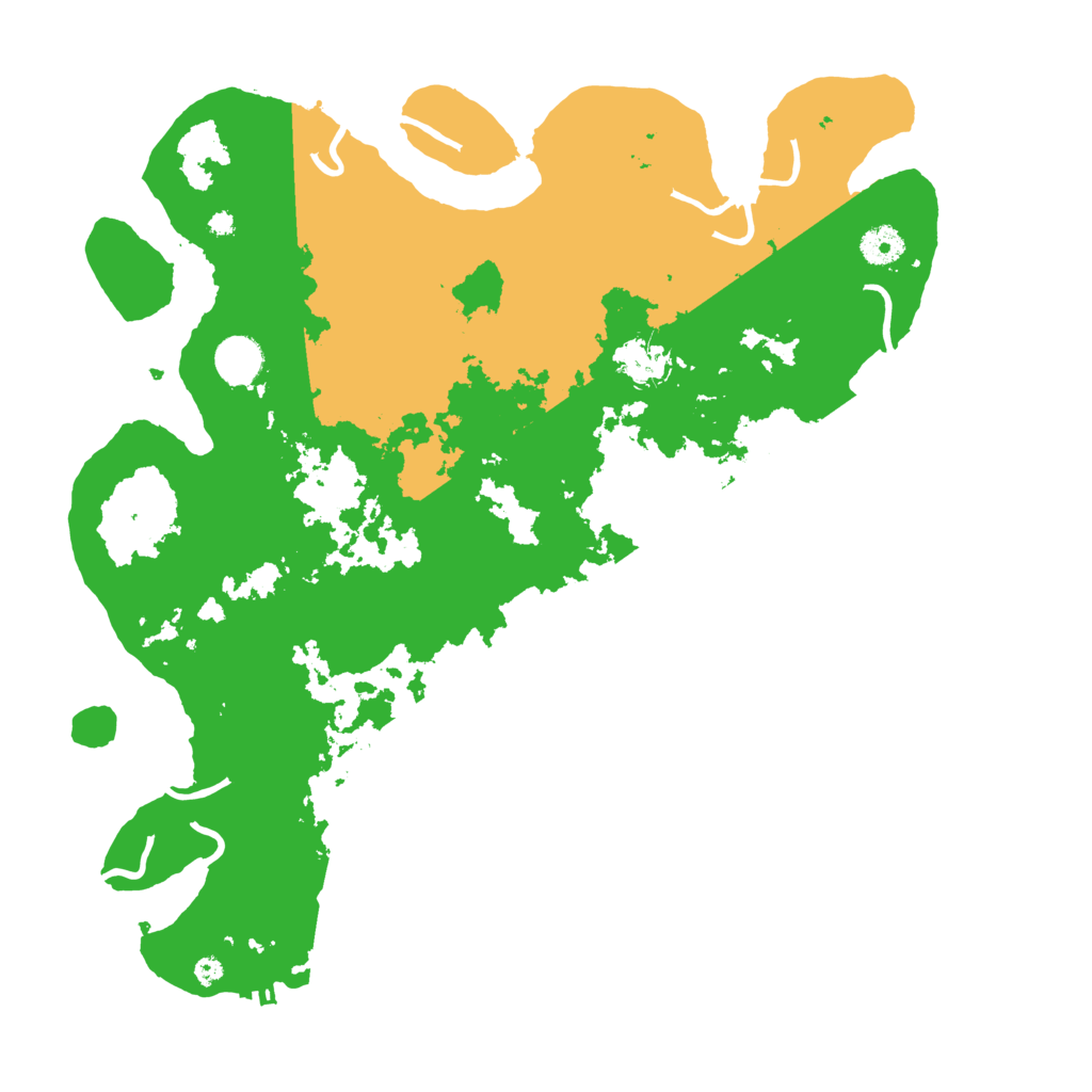 Biome Rust Map: Procedural Map, Size: 4000, Seed: 1332891720