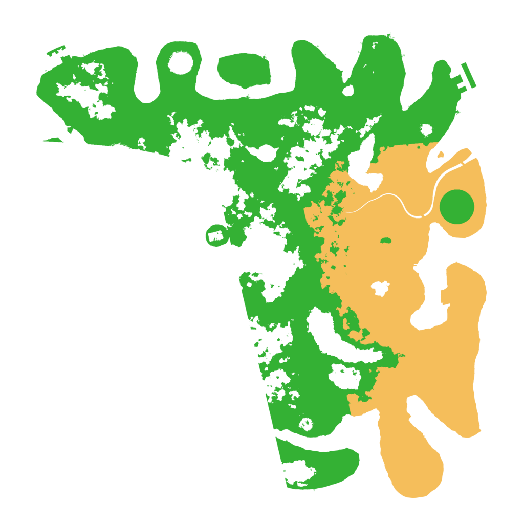 Biome Rust Map: Procedural Map, Size: 4000, Seed: 2052957512