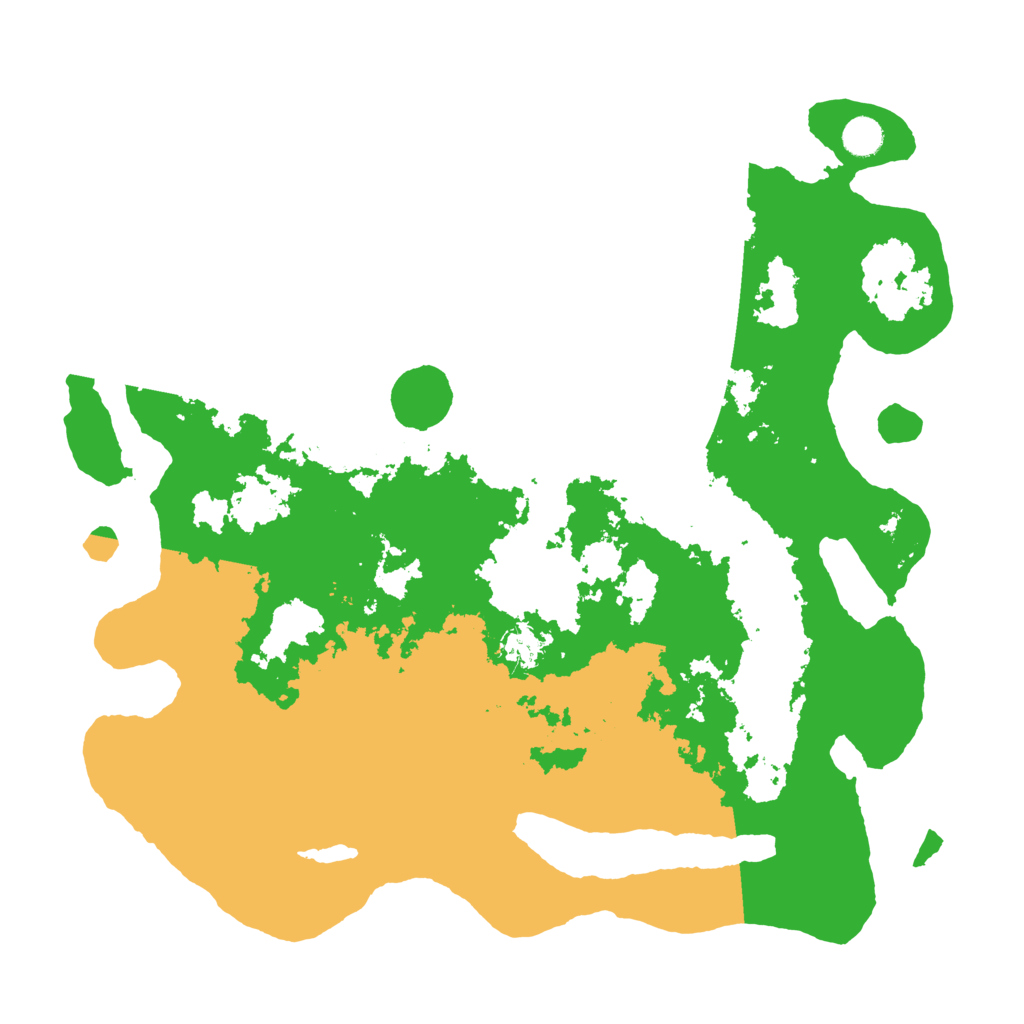 Biome Rust Map: Barren, Size: 4500, Seed: 4022846