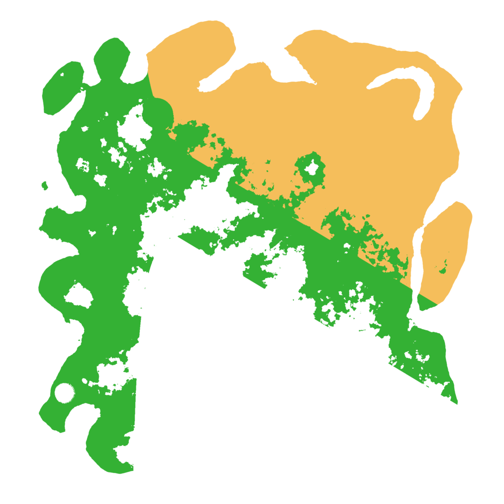 Biome Rust Map: Barren, Size: 4500, Seed: 1014786