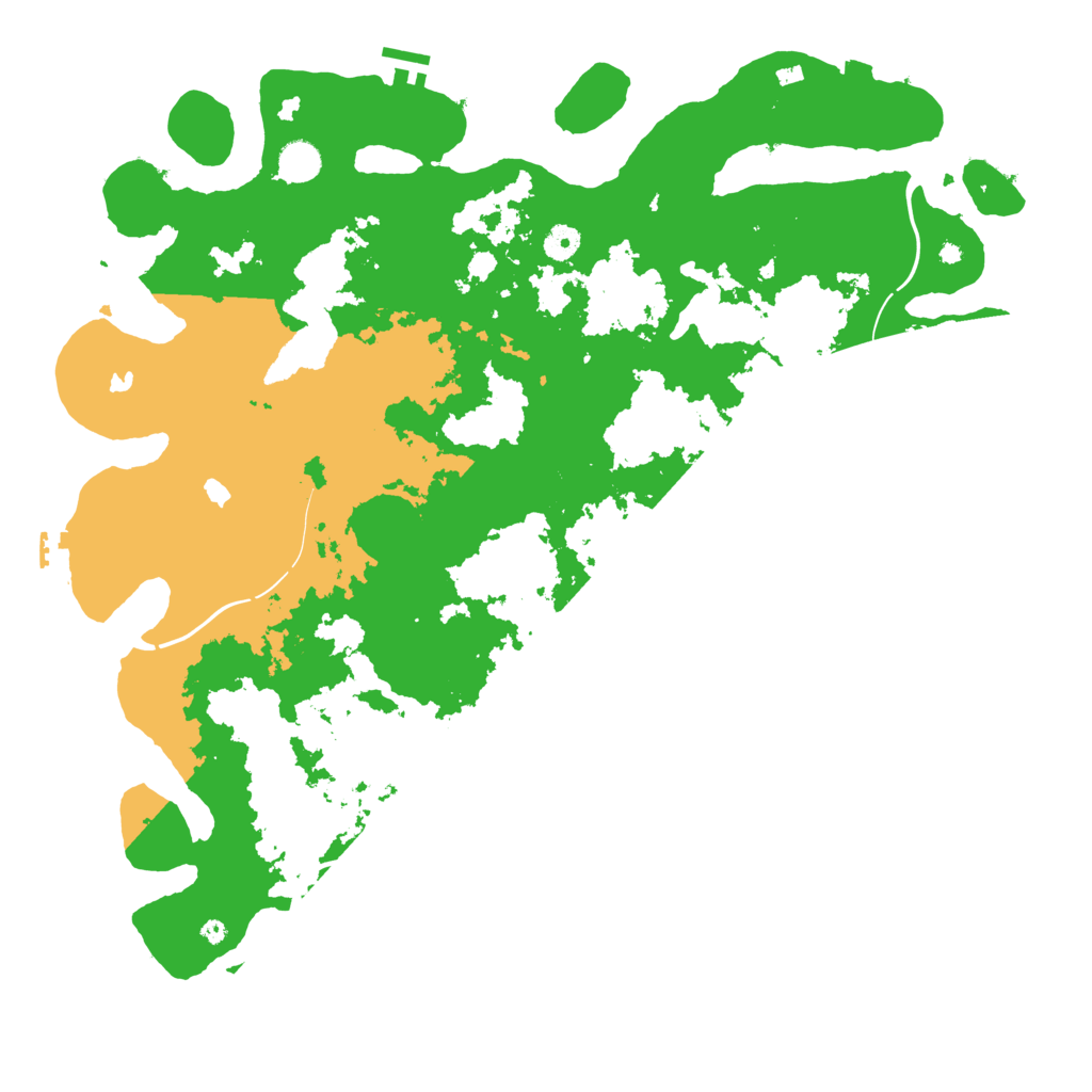 Biome Rust Map: Procedural Map, Size: 4600, Seed: 4491985