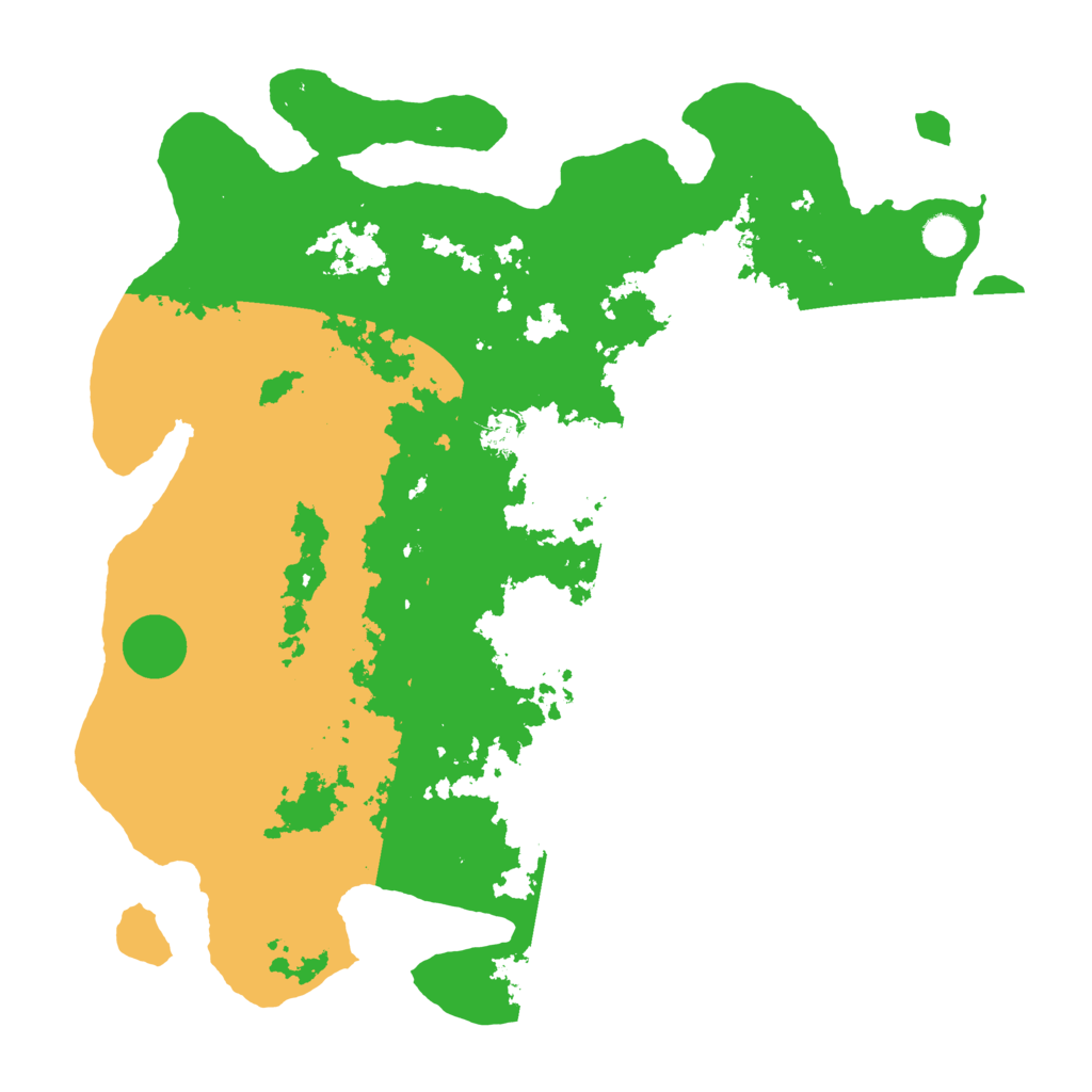 Biome Rust Map: Barren, Size: 4500, Seed: 2496050