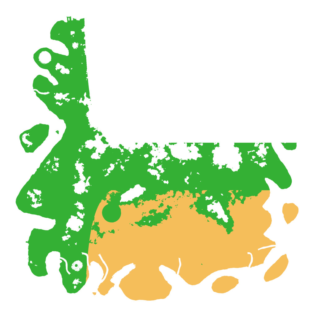 Biome Rust Map: Procedural Map, Size: 4500, Seed: 281869217