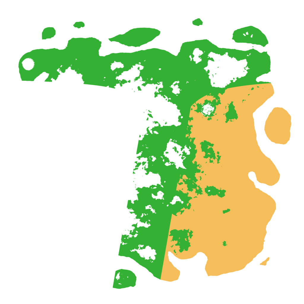 Biome Rust Map: Barren, Size: 4500, Seed: 6360326