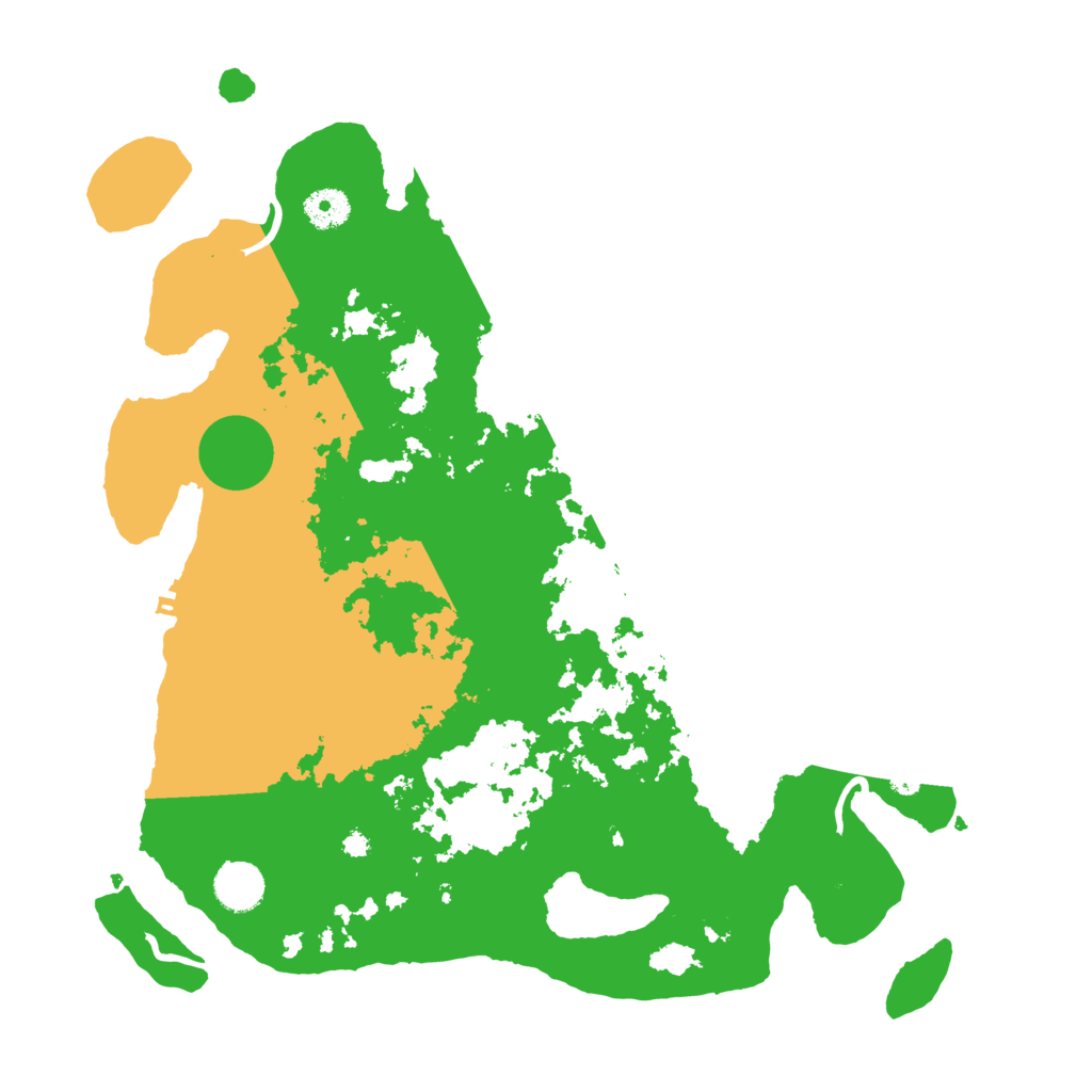 Biome Rust Map: Procedural Map, Size: 3850, Seed: 517748192