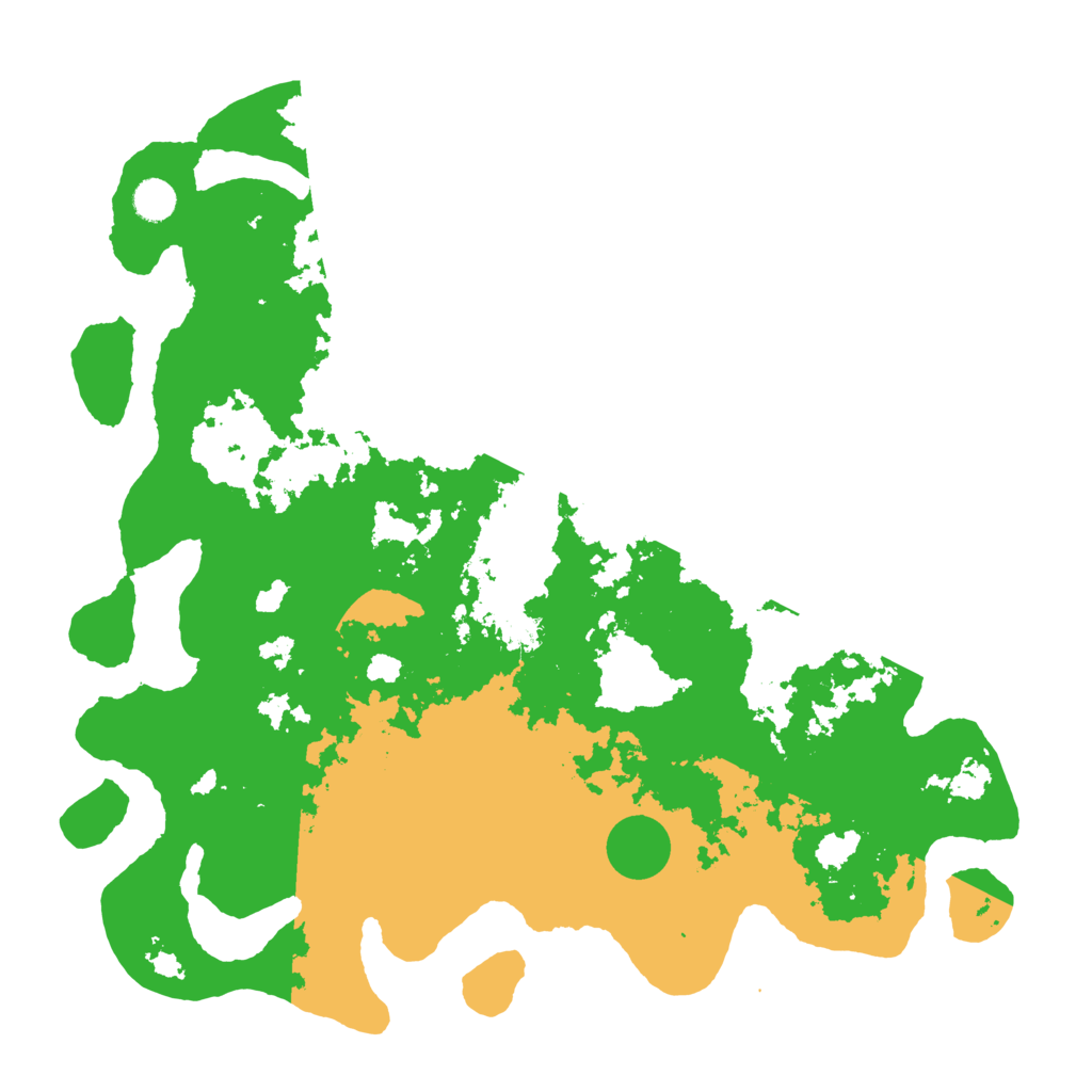 Biome Rust Map: Barren, Size: 4500, Seed: 2384655